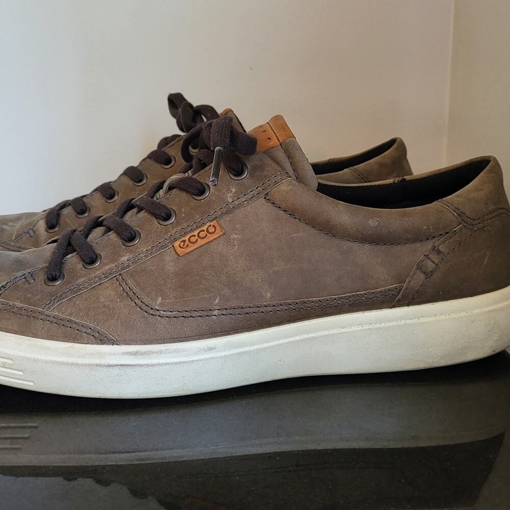 ECCO Hybrid Low Top Sneakers Men's Olive Green Danish Design Mens Size 13 - Picture 11 of 16